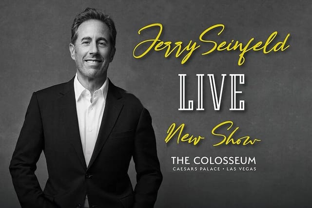 Jerry Seinfeld at the Colosseum at Caesars Palace Ticket - Photo 1 of 2